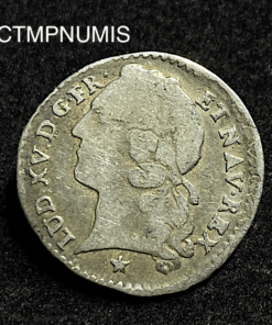 ,MONNAIE,LOUIS,XV,1/20,ECU,BANDEAU,1740,R,ORLEANS,