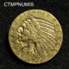 ,MONNAIE,ETATS,UNIS,5,DOLLAR,OR,INDIEN,1909,DENVER,