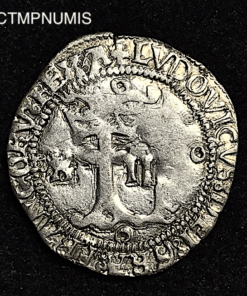 ,MONNAIE,DOUZAIN,LOUIS,XII,ARGENT,TOULOUSE,