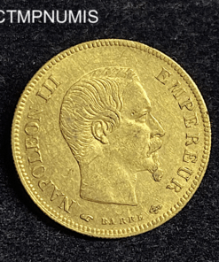 ,MONNAIE,10,FRANCS,OR,NAPOLEON,1855,