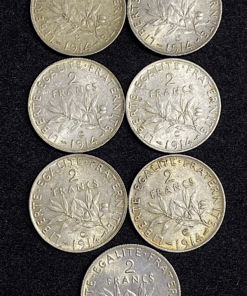 ,MONNAIE,2,FRANCS,SEMEUSE,1914,C,CASTELSARAZIN,