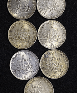 ,MONNAIE,2,FRANCS,SEMEUSE,1914,C,SUP,