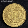 ,MONNAIE,SUISSE,20,FRANCS,OR,1904,
