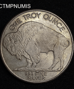 ,ETATS,UNIS,1,ONCE,ARGENT,FIN,BISON,