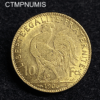 ,MONNAIE,10,FRANCS,OR,COQ,1906,