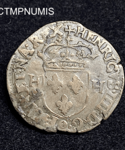 ,MONNAIE,DOUZAIN,HENRI,IV,1592,CLERMONT,FERRAND,