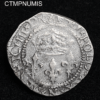 ,MONNAIE,DOUBLE,SOL,PARISIS,HENRI,III,1576,MONTPELLIER,