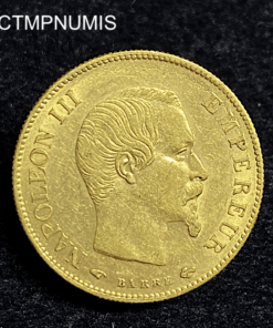 ,MONNAIE,10,FRANCS,OR,NAPOLEON,1859,