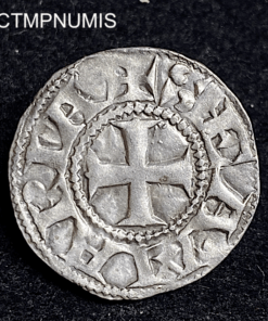 ,MONNAIE,DENIER,ARGENT,URBS,CLERMONT,FERRAND,AUVERGNE,