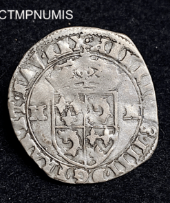 ,MONNAIE,HENRI,IV,DOUZAIN,DAUPHINE,1595,GRENOBLE,