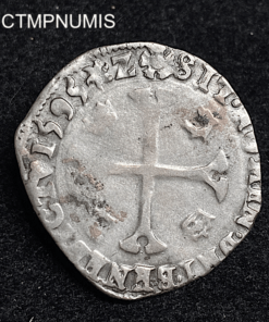 ,MONNAIE,HENRI,IV,DOUZAIN,DAUPHINE,1595,GRENOBLE,