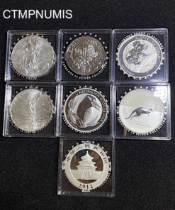 ,MONNAIE,ONCE,ARGENT,CHINE,AUSTRALIE,