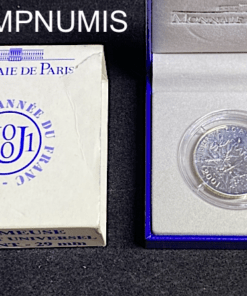 ,MONNAIE,5,FRANCS,SEMEUSE,2001,ARGENT,