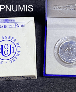 ,MONNAIE,5,FRANCS,SEMEUSE,2001,ARGENT,