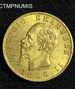 ,MONNAIE,ITALIE,20,LIRE,1866,TURIN,