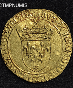 ,MONNAIE,LOUIS,XII,ECU,OR,SOLEIL,TOULOUSE,