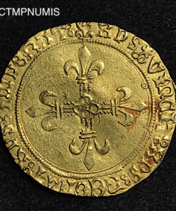 ,MONNAIE,LOUIS,XII,ECU,OR,SOLEIL,TOULOUSE,