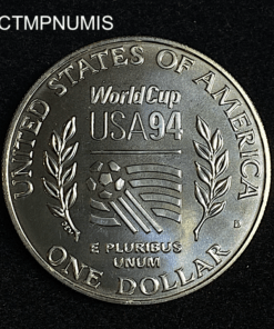 ,MONNAIE,ETATS,UNIS,1,DOLLAR,ARGENT,FOOT,1994,