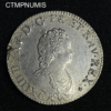 ,MONNAIE,LOUIS,XV,ECU,VERTUGADIN,1716,K,BORDEAUX,