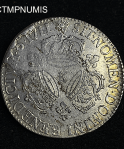 ,MONNAIE,LOUIS,XIV,ECU,3,COURONNES,1711,K,BORDEAUX,
