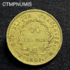 ,MONNAIE,40,FRANCS,OR,NAPOLEO, 1807,M,TOULOUSE,