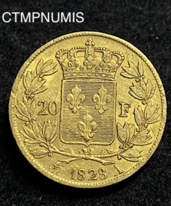 ,MONNAIE,20,FRANCS,OR,,CHARLES,X,1828,