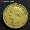 ,MONNAIE,ITALIE,40,LIRE,OR,NAPOLEON,1809,MILAN,