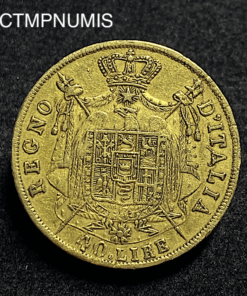 ,MONNAIE,ITALIE,40,LIRE,OR,NAPOLEON,1809,MILAN,
