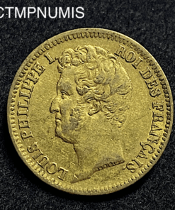 ,MONNAIE,20,FRANCS,OR,LOUIS,PHILIPPE,1831,