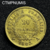 ,MONNAIE,20,FRANCS,OR,NAPOLEON,1807,TETE,NUE,
