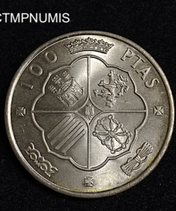 ,MONNAIE,ESPAGNE,100,PESETAS,ARGENT,1966,1969,