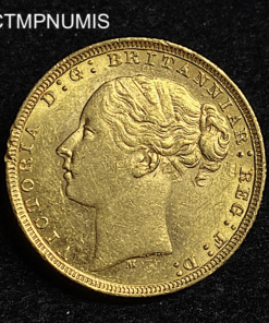 ,MONNAIE,AUSTRALIE,1,SOUVERAIN,OR,1879,MELBOURNE,