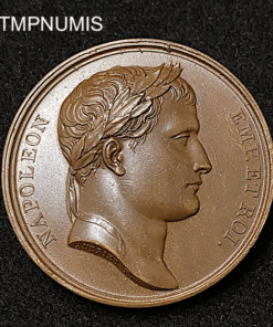 ,MEDAILLE,NAPOLEON,I°,BOULOGNE,PASSAGE,DU,RHIN,1805,