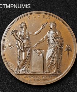 ,MEDAILLE,NAPOLEON,I°,COURNNEMENT,MILAN,1805,