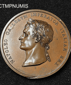 ,MEDAILLE,NAPOLEON,I°,COURNNEMENT,MILAN,1805,