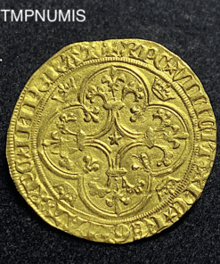 ,MONNAIE,CHARLES,VI,ECU,OR,COURONNE,1°,EMISSION,