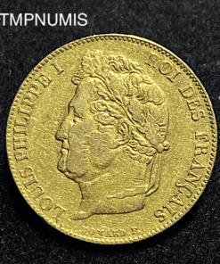 ,MONNAIE,20,FRANCS,OR,LOUIS,PHILIPPE,1834,W,LILLE,