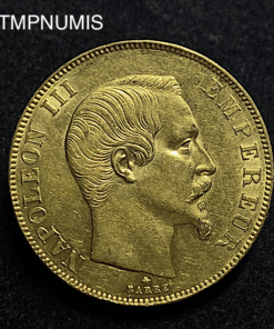 ,MONNAIE,50,FRANCS,OR,NAPOLEON,1858,BB,STRASBOURG,