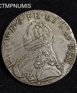 ,MONNAIE,LOUIS,XV,ECU,ARGENT,1733,AIX,