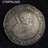 ,MONNAIE,SAXE,1,THALER,ARGENT,1555,AUGUSTE,
