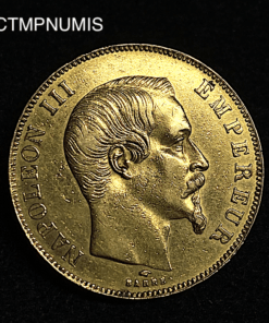 ,MONNAIE,50,FRANCS,OR,NAPOLEON,1858,