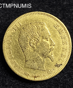 ,MONNAIE,5,FRANCS,OR,NAPOLEON,1857,