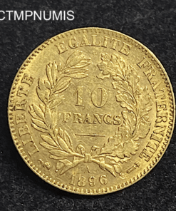 ,MONNAIE,10,FRANCS,OR,CERES,1896,