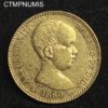 ,MONNAIE,ESPAGNE,20,PESETAS,OR,1890,