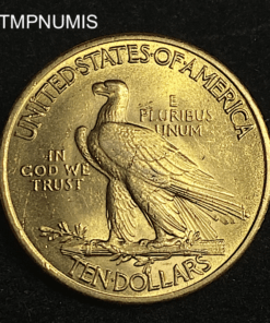 ,MONNAIE,ETATS,UNIS,10,DOLLAR,OR,INDIEN,1932,
