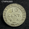 ,,MONNAIE,10,CENTIMES,NAPOLEON,I°,1809,
