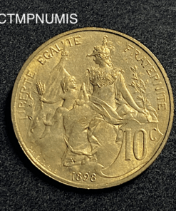 ,MONNAIE,10,CENTIMES,DANIEL,DUPUIS,1898,
