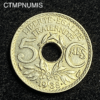 ,MONNAIE,5,CENTIMES,LINDAUER,1928,ETOILE,
