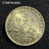 ,MONNAIE,2,FRANCS,SEMEUSE,1905,ARGENT,