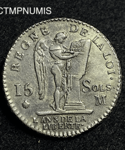 ,MONNAIE,15,SOLS,LOUIS,XVI,1791,M,TOULOUSE,